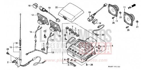 RADIOCASSETTE GL1500AV de 1997